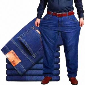 Hommes Jeans Oversize Noir Bleu Lâche Grande Taille Jeans Pour Hommes Casual Gros Pantalon Cargo Pantalon Pantalon Homme 8XL 10XL Pantalon Y3Xg #