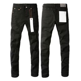 Heren jeans gestapelde heren jeans gat lichtblauw donkergrijs merk man lange broek broek streetwear denim mager slank recht biker jean broek van topkwaliteit designer jeans