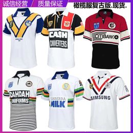 Men Jersey Classic NRL Mustang Warrior Eel Rooster Assault Panther North Sydney Bear T -shirt Rugby kleding