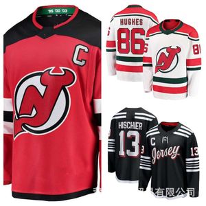 Men Jersey New Devils Broidered Quality Devil Hockey Suit