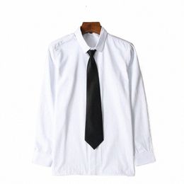 Hommes JK Uniforme Cravate Étudiants Chemises Accories Tendance All-Match Étudiant Col V Chemise Blanche Collier Flèche Forme Cravate 2022 m8qr #