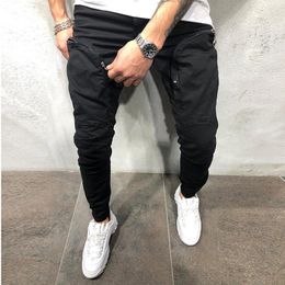 Herenbroek Mannen Joggers Joggingbroek 2021 Streetwear Jogging Trainingspit Gym Fitness Bodybuilding Mannelijke Cargo Broek Casual Style