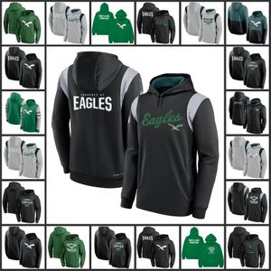 Sweat à capuche Jsp''standard''issue x Philadelphia''eagles''kelly Green Throwback pour hommes