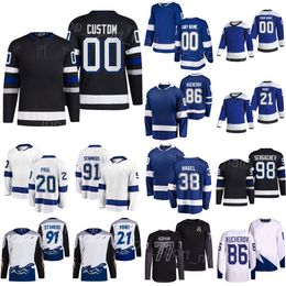 Hommes Enfants Femmes 2024 Hockey alternatif 86 Nikita Kucherov Jersey 21 Brayden Point 91 Steven Stamkos 38 Brandon Hagel 98 Mikhail Sergachev Victor Hedman Nicholas Paul