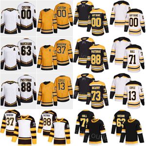 Heren Kinderen Dames Hockey''Nhl''Reverse Retro 88 David Pastrnak Jersey 37 Patrice Bergeron 71 Taylor Hall 73 Charlie McAvoy 13 Charlie Coyle 12