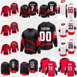 Heren Kinderen Dames Hockey Reverse Retro 9 Josh Norris Jersey 33 Cam Talbot 28 Claude Giroux 72 Thomas Chabot 28 Connor Brown 7 Brady''nhl