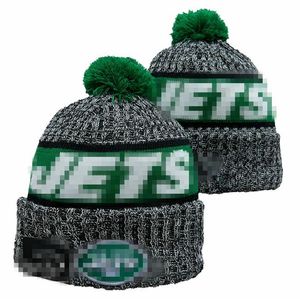 Mannen Gebreide Pom Jets Mutsen New York Bobble Hoeden Sport Gebreide Muts Gestreepte Zijlijn Wol Warme Basbal Mutsen Cap Voor Dames a2