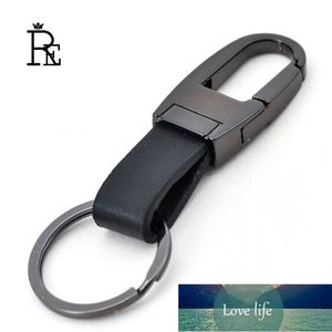 Porte-clés en cuir pour hommes porte-clés de voiture en métal porte-clés outil fonctionnel accessoires clés chaveiro porte-clés innovants bijoux J40