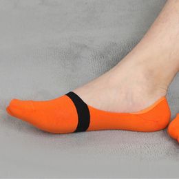 Mannen brief katoen onzichtbare sokken 3 stijlen ademende casual sport sok slippers cadeau voor liefde vriendje hoge kwaliteit