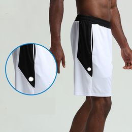 Hommes ll Yoga Shorts de sport Shorts à séchage rapide avec poche téléphone portable décontracté course gymnase court survêtement pantalon pdd418C