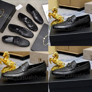 Hommes Mocassins Designers Chaussures Habillées En Cuir Véritable Marron Noir Hommes Casual Designer Chaussures Slip Sur Chaussures De Mariage avec boîte 38-44
