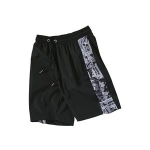 Mannen Losse Trekkoord Strand Shorts Zomer Casual Korte Hip Hop Anime Champ Oversized Basketbal Joggingbroek 5XL 210629