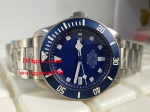 Montres de haute qualité pour hommes, 42mm, cadran bleu 25600, calendrier asie 2813, bracelet en acier inoxydable, automatique