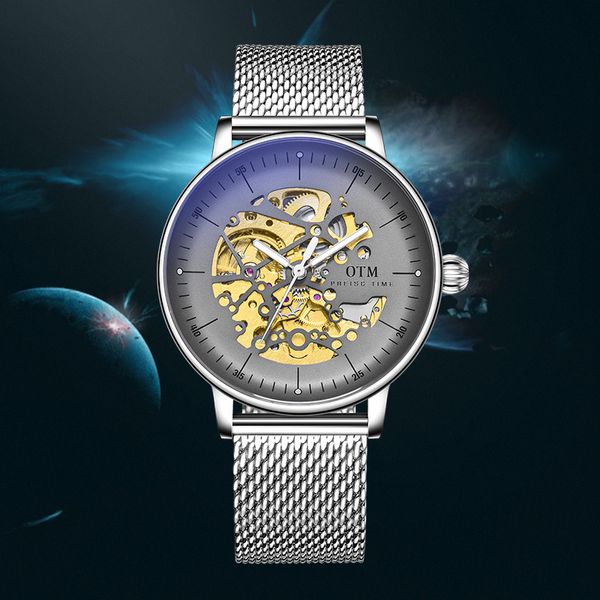 Men de luxe concepteur automatique mécanique otm preisg time 42 mm 30atm watch mens auto 3 hands montres