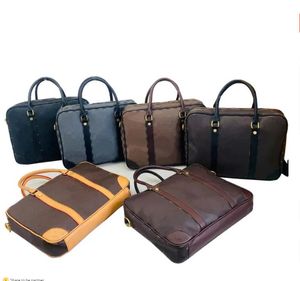 Sac de messager de luxe pour hommes Bolsas Nouvelle mallette d'affaires portable imprimée classique pour hommes et femmes sac d'ordinateur diagonale de grande capacité