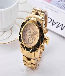 Men Luxury Watch 2022 Horloges Mens Watches Classic Style Inv Large Dial Battery Date Fashion Rose Gold Watch Men Men Gold Big Quartz W6613569