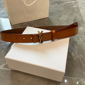 Men Luxurys Designers Belts For Women Fashion Lederen brief gesp