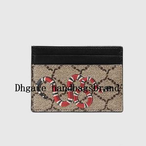 Men Luxurys Designers Card Holders Classic Dames Casual Credit Card Holders Cowhide Leather Leer Ultra Slim Wallet Mens Women Wallets Maat W10*H7