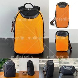Men McLaren Backpack Orange Black Nylon Backpacks Sport Outdoor Designer Men Travel Backpack Fashion Tote Crossbody Business Business Bag Sac à dos