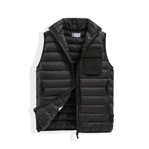 Hommes hommes et femmes gilets sans chapeau veste sans manches coton rembourré automne hiver manteaux décontractés homme gilet bodywarmer Europe1589