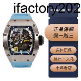 Heren MiersRichs horloge VS Factory heren TPT-behuizing RM030 gangreserve 50x42LE73 koolstofvezel behuizing