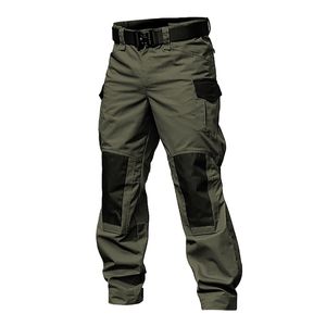 Mannen Militaire Tactische Cargo Broek Leger Groene Combat Broeken Multi Zakken Grijze Uniform Paintball Airsoft Herfst Werkkleding 211201