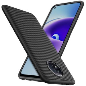 La funda para teléfono móvil para hombre es adecuada para Xiaomi Note 9T, funda suave de negocios sencilla, antideslizante, anticaída, a la moda