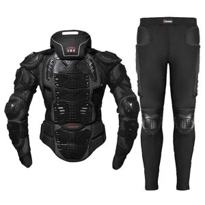 Motorfiets Armor Mannen Jassen Racing Body Protector Jas Motocross Motorbike Beschermende Gear + Neck S-5XL