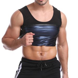 Hombres Neopreno Sudor Body Shapers Sauna Chaleco Entrenador Adelgazar Fajas Cintura Shaper Corsé para Mujeres