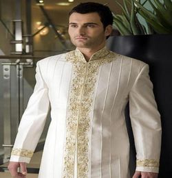 Men New Fashion Diseñador de boda novio de la boda INDOWESTERN SHERWANI Puzo personalizado para hombres Men Men Suits CAKETPANTS9629943