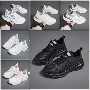 Hommes nouvelles chaussures femmes randonnée course chaussures plates semelle souple mode blanc noir rose bleu confortable sport Z1 15