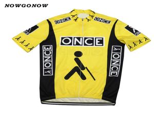 Mengonow Bike Wear 2017 Cycling Jersey Vêtements Yellow Retro Old Style une fois VTB Road Yellow Racing Riding Maillot Ropa Ciclism6781141