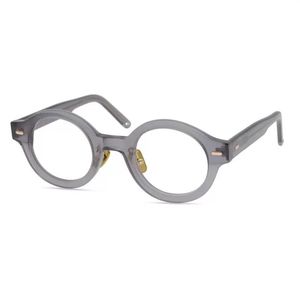 Hommes lunettes optiques montures de lunettes marque rétro femmes monture de lunettes ronde pur titane plaquette nasale lunettes myopes avec lunettes Cas332C