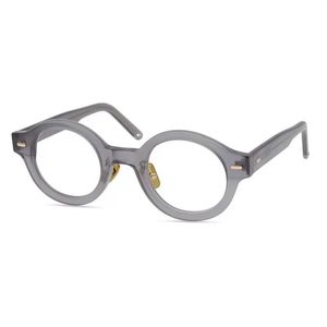 Mannen Optische Bril Brilmonturen Merk Retro Vrouwen Ronde Brilmontuur Puur Titanium Neus Pad Bijziendheid Brillen met Bril Cas248p