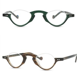 Montura de gafas ópticas para hombre, monturas de gafas Vintage para mujer, monturas de gafas para miopía personalizadas pequeñas Retro, monturas de gafas con estuche