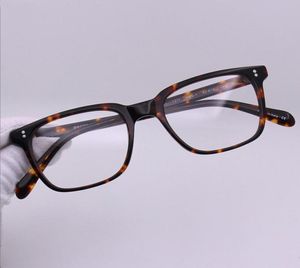 Gafas ópticas para hombre, gafas de diseñador de marca para mujer, gafas con montura cuadrada Vintage para mujer, monturas de gafas para miopía con gafas Cas3862461