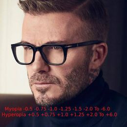 Hombres Gafas cuadradas ópticas Gafas graduadas Miopía -0.5 a -6.0 Mujeres Anteojos Hipermetropía 0.5 a 6.0 240201