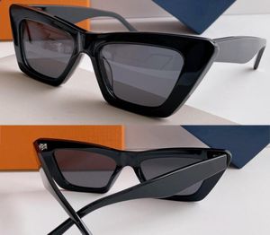 Hommes ou femmes FAME CAT EYE LUNETTES DE SOLEIL Z2520 Style classique look moderne Présente des lignes nettes et une monture épaisse pour un loo7679251 d'inspiration rétro