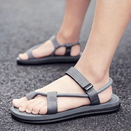 Men Outdoor Sandals Sandalsroman Fashion Summer Beach Comfortable Shoes Flip Flops Slip on Flats Opened Toe Sports Slippers 230509 589 roman pers c
