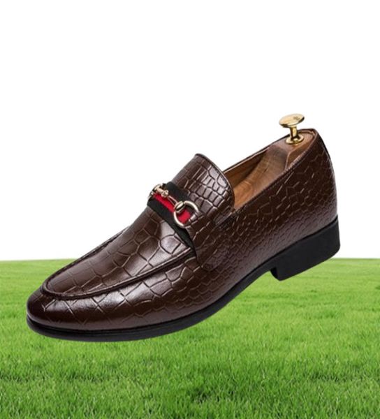 Hommes oxford chaussures de serpent imprimés de style classique homme formel robe robe d'affaires de bureau