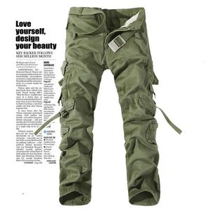 Mannenbroeken Casual heren Laadbroek Hoge kwaliteit Camouflage broek Militaire modebroek voor man 240329