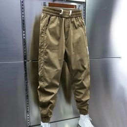 Pantalon des hommes cordon de traque élastique