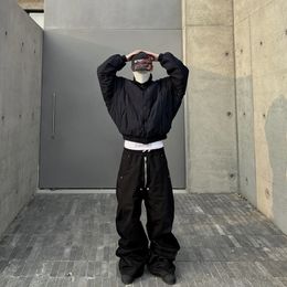 Jean évasé pour hommes, pantalon surdimensionné, mode, pantalon ample, Hiphop, Streetwear, pantalon ample et décontracté