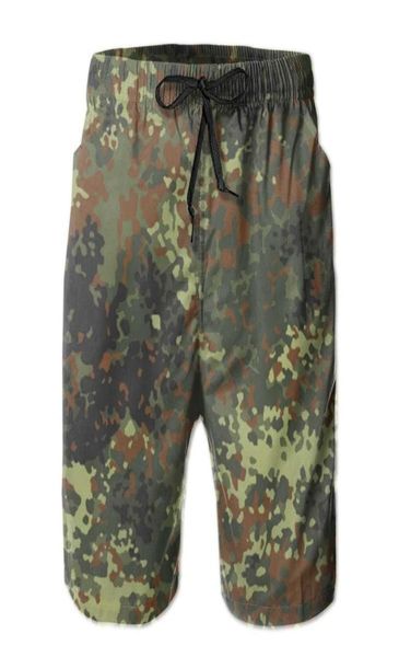 Pantalones de hombre Flecktarn Camo surf tabla de playa bañadores deportivos de secado rápido malla divertido rodesia corto para adultos Q06026826920