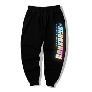 Pantalon pour hommes Rainbow Letter Joggers Pantalon de survêtement décontracté Harajuku Streetwear Pantalon long Sport Training Pant PlusSize 5XL Gros 220608