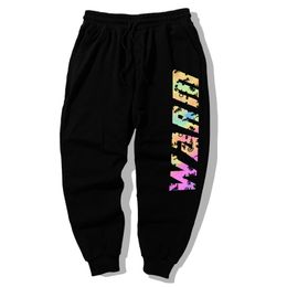 Mannen Broek Regenboog Letter Print Joggingbroek Casual Harajuku Joggers Streetwear Lange Broek Sport Trein Broek PlusSize XS5XL 220608