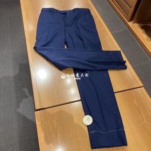Pantalon pour hommes brioni pantalon de coton kaki bleu foncé