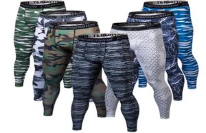 Pantalones de hombre, mallas de compresión para entrenamiento físico, pantalones con estampado 3D, mallas ajustadas de secado rápido, pantalones de culturismo MMA3080814