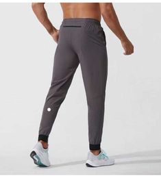 Pantalones de hombre, traje de Yoga, deporte, secado rápido, con cordón, pantalones de ejercicio con bolsillos, pantalones para hombre, cintura elástica, fitness para hombre y mujer