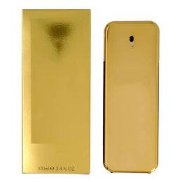 Men Perfume 100ml Golden Man Elixir Parfum Fragance 3.4oz eau de toilette olor a larga duración macho gentalman perfumes real colonia royal spray hola